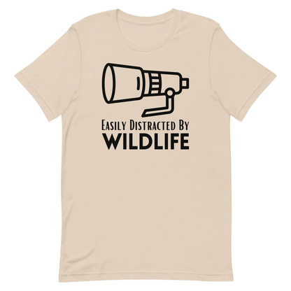 Soft Cream Wildlife Photographer T-Shirt.